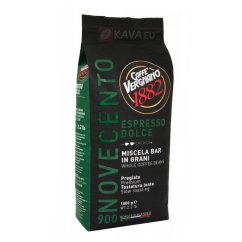 Vergnano Espresso Dolce 900 coffee beans 1kg