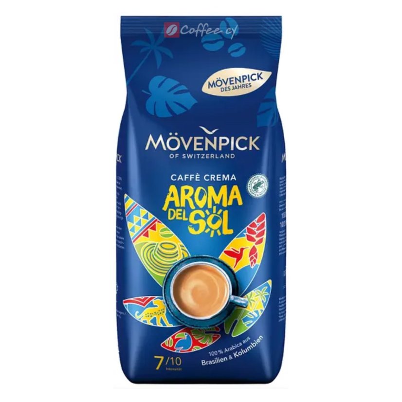 Mövenpick Aroma del Sol coffee beans 1kg