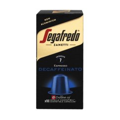 Segafredo Decaff Nespresso capsules 10 pcs Segafredo Decaff Nespresso capsules 10 pcs