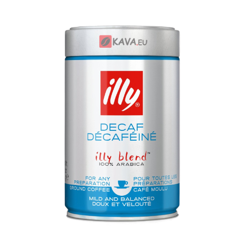 Illy Espresso Deca ground coffee 250g
