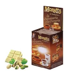 Chocolate Moretto White - Pistachio 12x30g