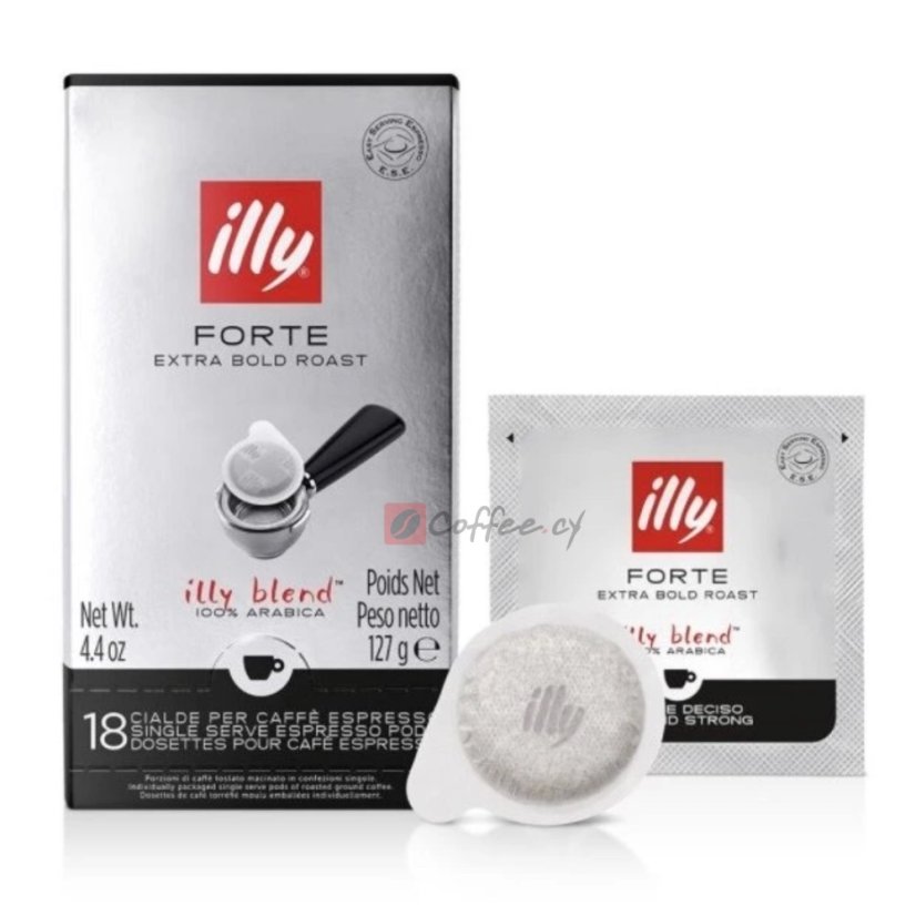 Illy Espresso Forte E.S.E. pods 18pcs