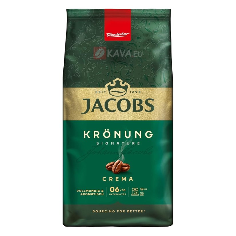 Jacobs Kronung Caffe Crema coffee beans 1kg