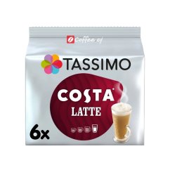 Costa Tassimo Latte capsules 6pcs