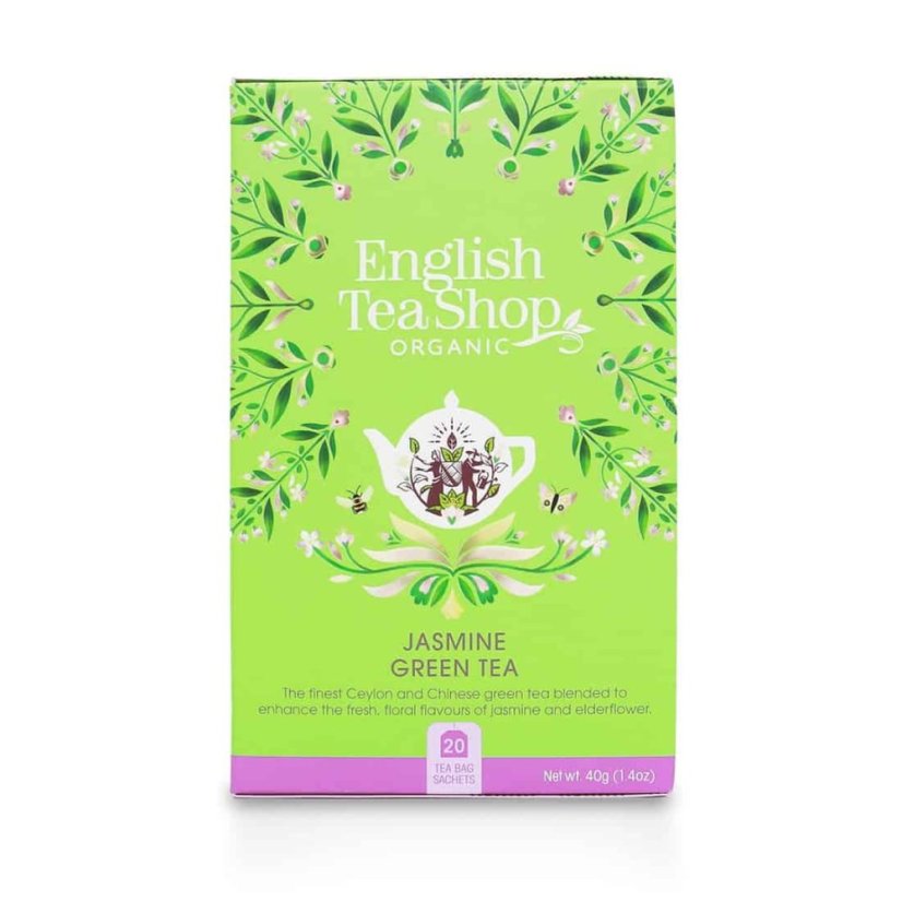 English Tea Shop Green Tea with Jasmine 20x2g