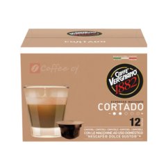Vergnano Cortado for Dolce Gusto 12pcs