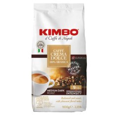 Kimbo Caffe Crema Dolce 100% Arabica coffee beans 1kg