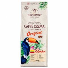 Tempelmann Origins Colombia coffee beans  1kg