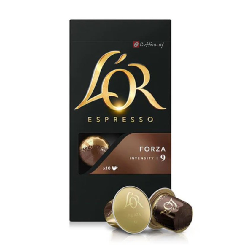 L'OR Espresso Forza Nespresso capsules 10 pcs