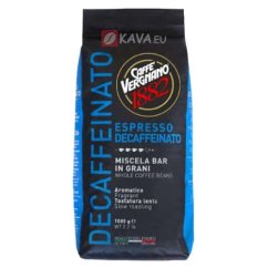 Vergnano Decaffeinato coffee beans 1kg