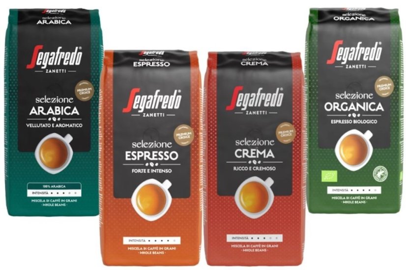 Segafredo Selezione Organica coffee beans 1kg