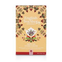 English Tea Shop White Tea with Lychee and Cocoa 20x2g