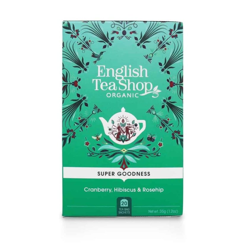 English Tea Shop Cranberry, Hibiscus and Rose 20x1.75g