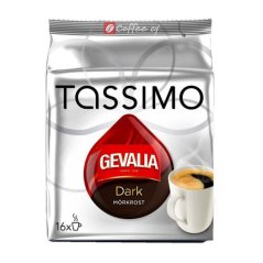 Gevalia Tassimo Dark capsules 16pcs