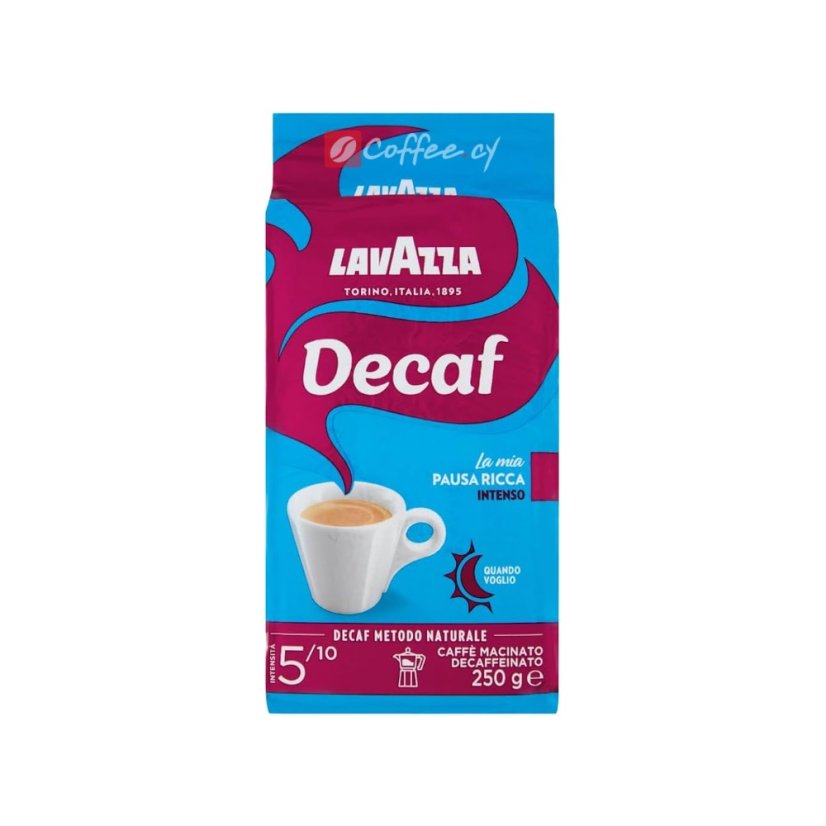 Lavazza Dek INTENSO decaffeinated ground coffee 250g