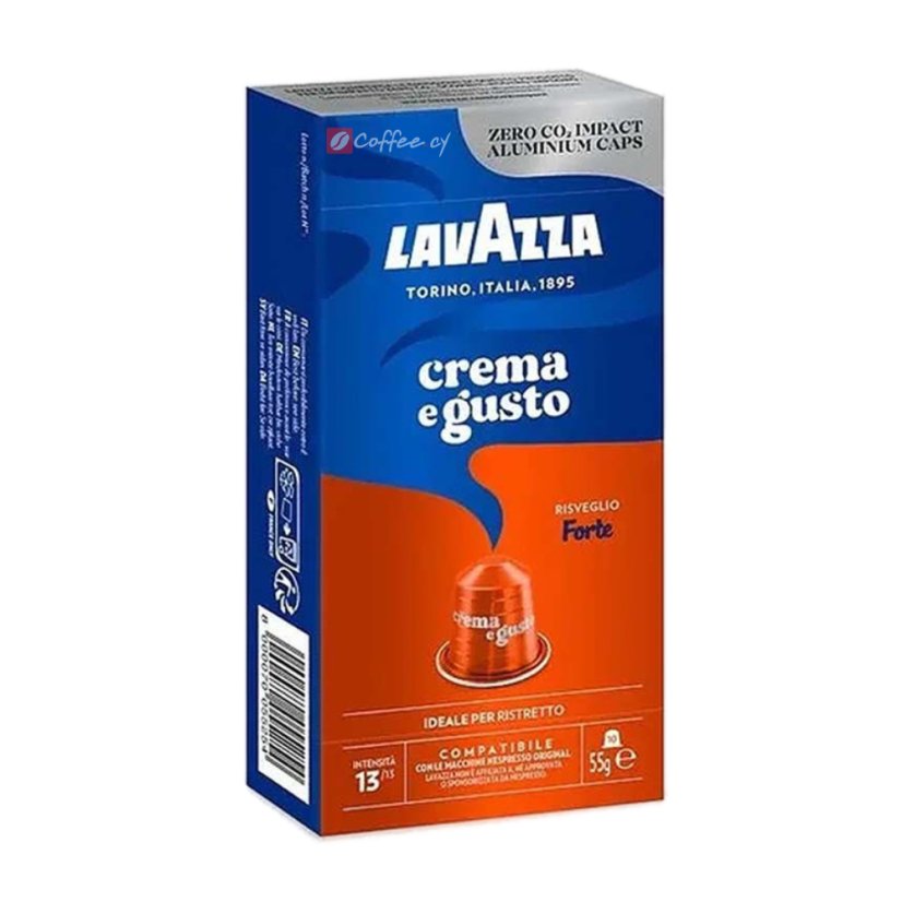 Lavazza Crema e Gusto Forte Nespresso capsules 10 pcs