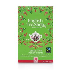 English Tea Shop Green Tea with Pomegranate 20x2g
