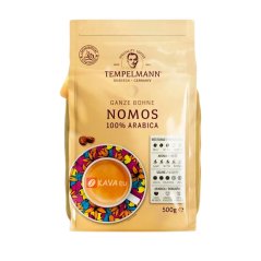 Tempelmann Nomos 100% Arabica coffee beans 500g