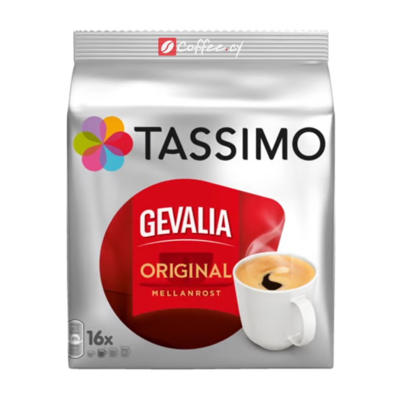 Gevalia Tassimo Original capsules 16pcs Gevalia Tassimo Original capsules 16pcs