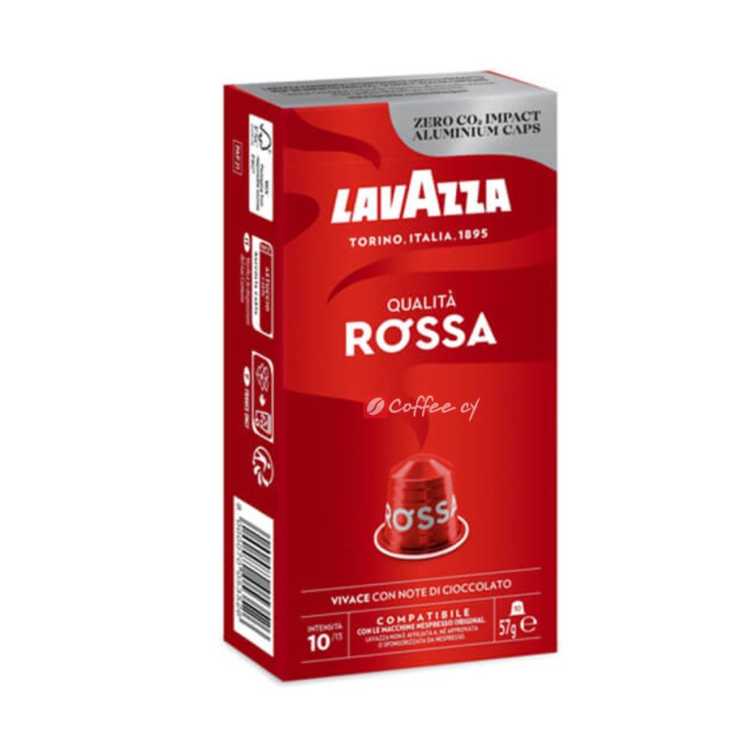 Lavazza Qualita Rossa Nespresso capsules 10 pcs