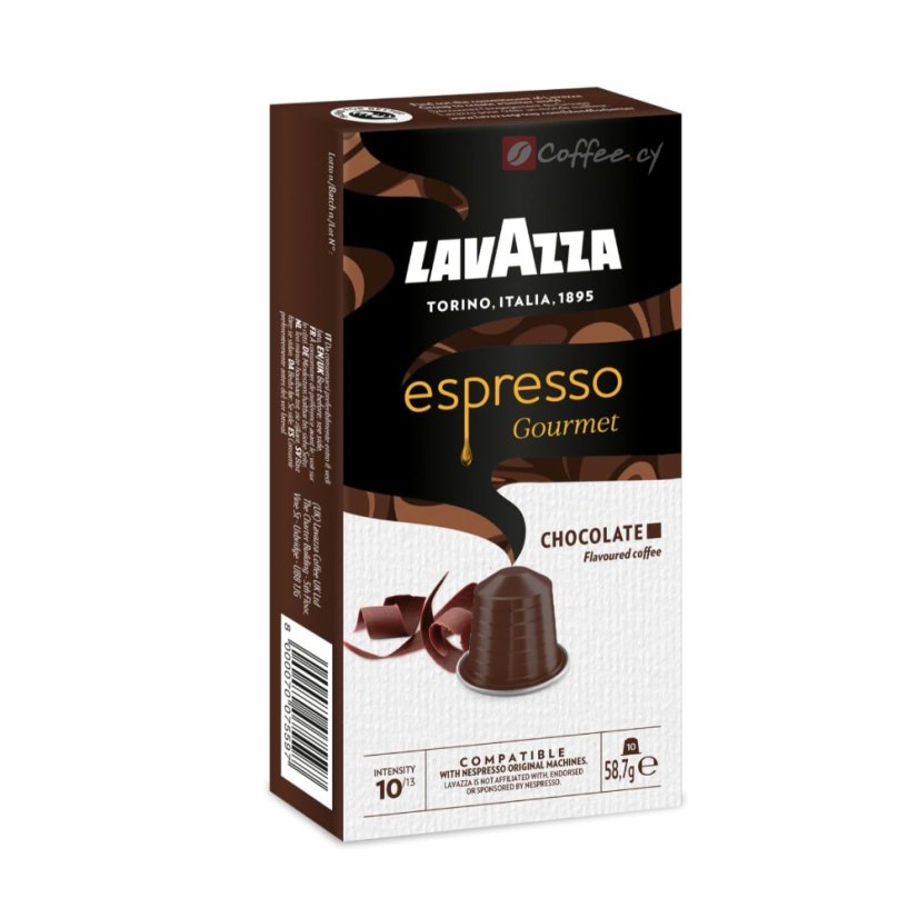 Lavazza Espresso Gourmet Chocolate Nespresso capsules 10 pcs