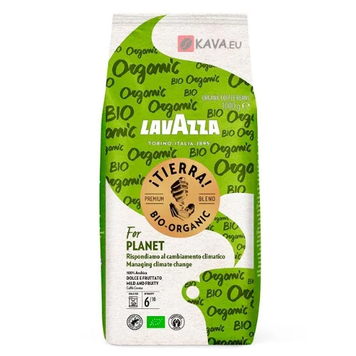Lavazza Tierra Bio Organic coffee beans 1kg Lavazza Tierra Bio Organic coffee beans 1kg