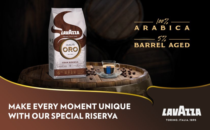 Lavazza Qualita Oro Gran Riserva coffee beans 1kg