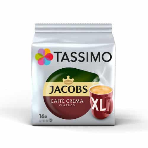 Jacobs Tassimo Cafe Crema XL capsules 16 pcs