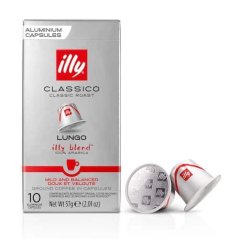 Illy Lungo Classico Nespresso capsules 10 pcs