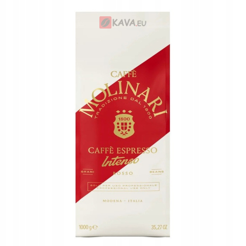 Molinari Intenso Rosso coffee beans 1kg Molinari Intenso Rosso coffee beans 1kg
