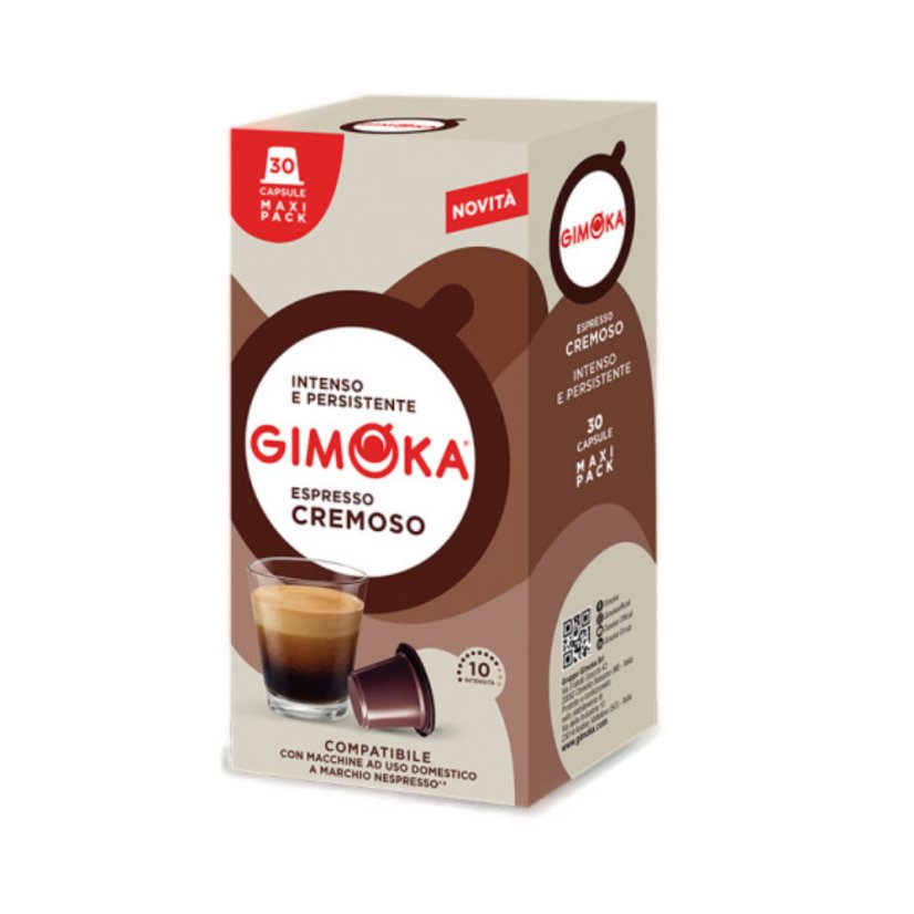 Gimoka Cremoso Nespresso capsules 30 pcs