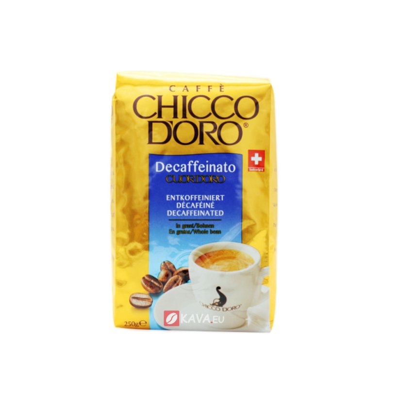 Chicco d'Oro DEK decaffeinated coffee beans 250g Chicco d'Oro DEK decaffeinated coffee beans 250g