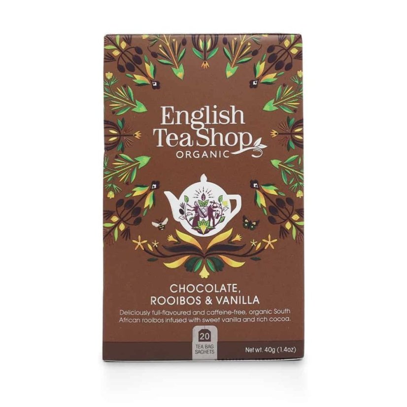 English Tea Shop Rooibos with Chocolate and Vanilla 20x2g