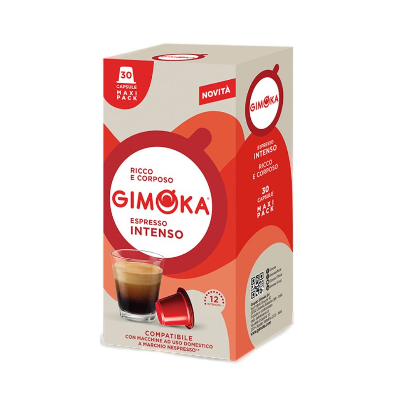 Gimoka Intenso Nespresso capsules 30 pcs