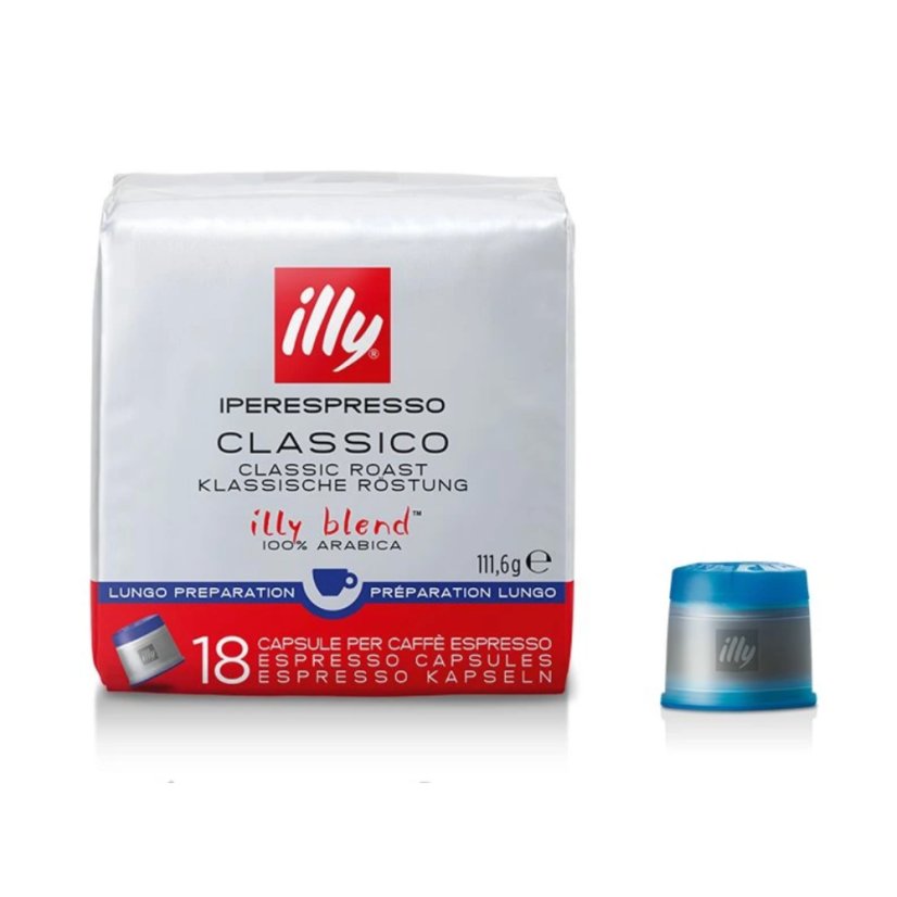 Illy Classico Lungo Iperespresso capsules 18pcs