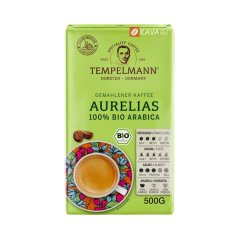 Tempelmann Aurelias 100% BIO Arabica ground coffee 500g