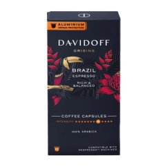 Davidoff Brazil Espresso capsules Nespresso Davidoff Brazil Espresso capsules Nespresso