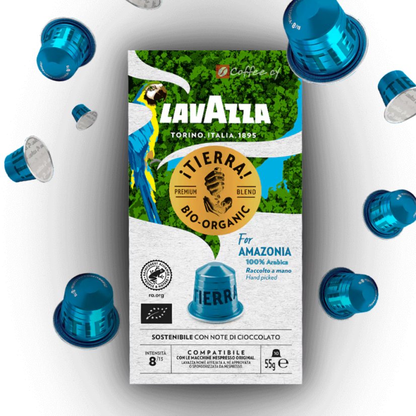 Lavazza Tierra for Amazonia Nespresso capsules 10 pcs