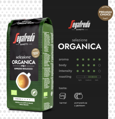 Segafredo Selezione Organica coffee beans 1kg