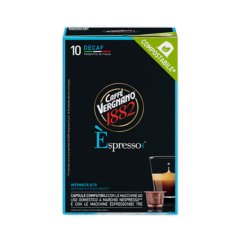Vergnano Decaffeinated Nespresso capsules 10 pcs