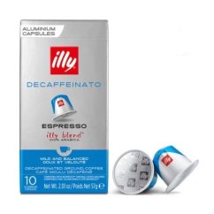 Illy Espresso Decaffeinato Nespresso capsules 10 pcs Illy Espresso Decaffeinato Nespresso capsules 10 pcs