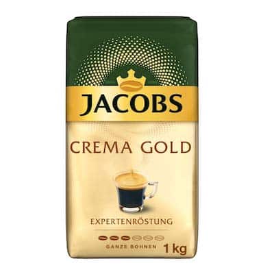 Jacobs Crema Gold coffee beans 1kg