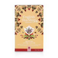English Tea Shop White Tea with Lychee and Cocoa 20x2g