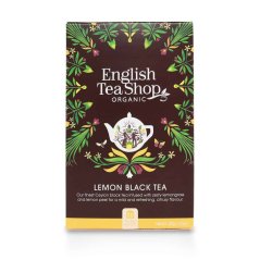 English Tea Shop Black Tea with Lemon 20x1.75g