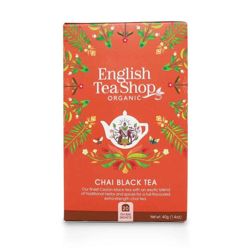 English Tea Shop CHAI Black Tea 20x2g