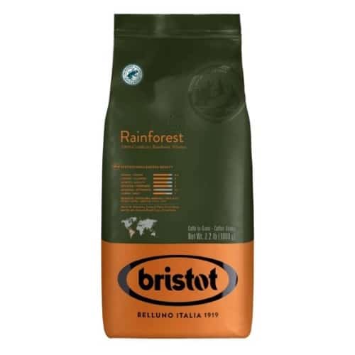 Bristot Rainforest coffee beans 1kg Bristot Rainforest coffee beans 1kg
