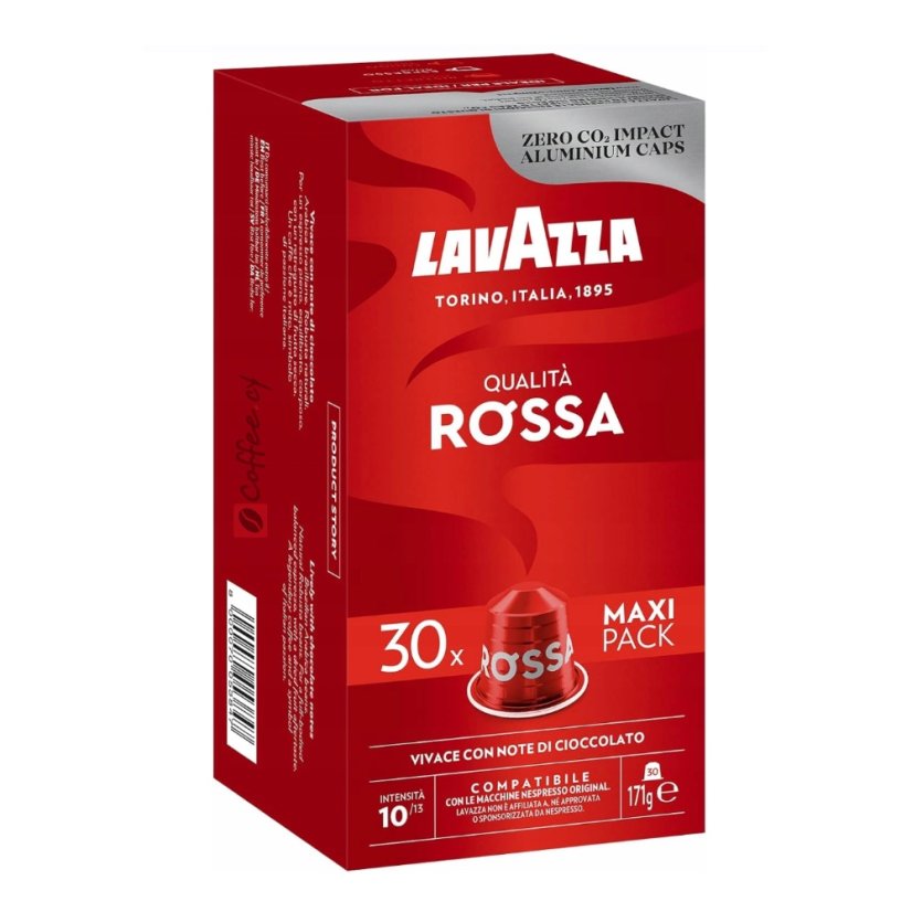 Lavazza Qualita Rossa Nespresso capsules 30 pcs