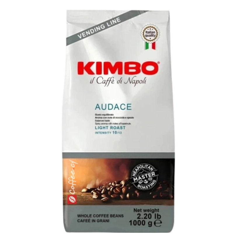 Kimbo Vending Audace coffee beans 1kg