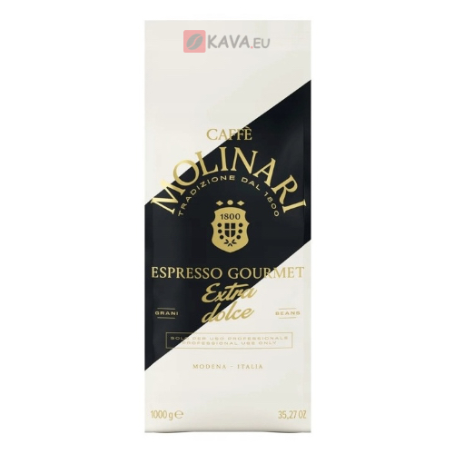 Molinari Gourmet Extra Dolce coffee beans 1kg
