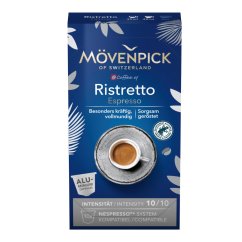 Movenpick Ristretto Espresso Nespresso capsules 10 pcs Movenpick Ristretto Espresso Nespresso capsules 10 pcs